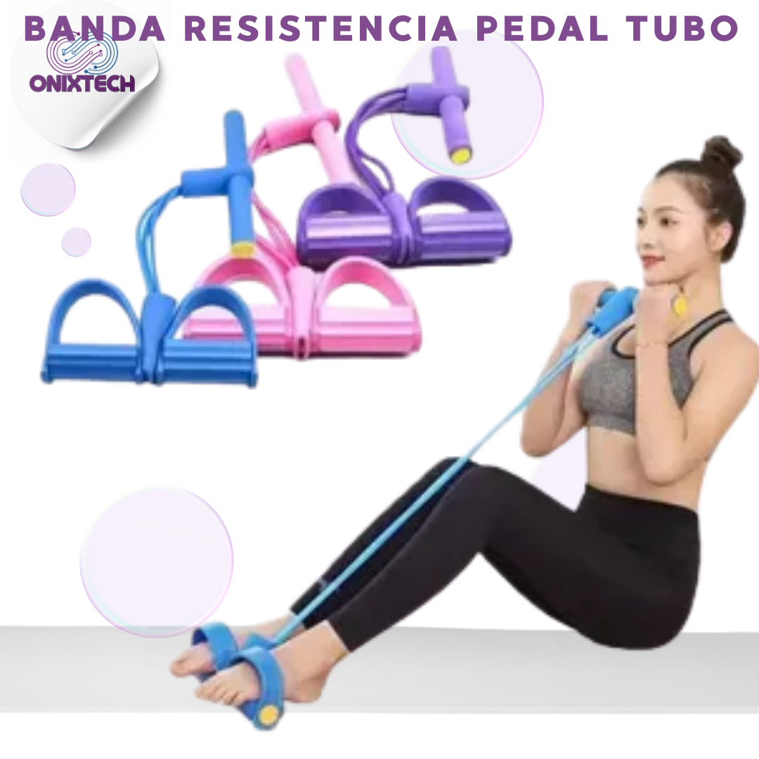 BANDA RESISTENCIA PEDAL TUBO